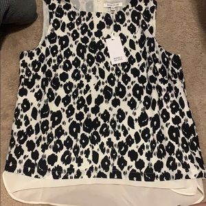 rose and olive blouse sz large